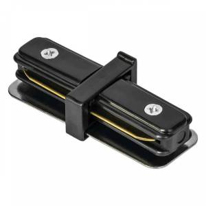 Коннектор прямой Lightstar Barra Black 502107