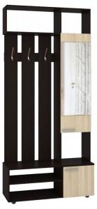 Стеллаж Атмосфера Милан 00-00022045 венге/дуб Сонома