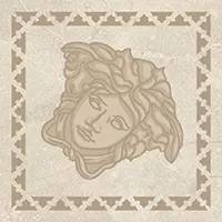 Вставка Versace Emote G0262591 Tozzetto greca Crema Marfil 10х10