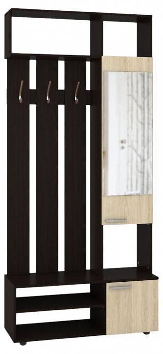 Стеллаж Атмосфера Милан 00-00022045 венге/дуб Сонома