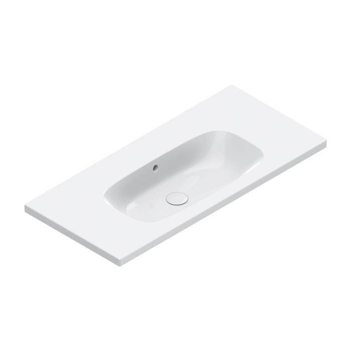 Раковина Catalano Alvea 621010001 100 см, белая глянцевая