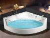 Акриловая ванна Cerutti Spa C-401A гидромассажная, белая, 150x150 фото 2