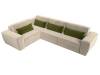 Диван угловой Лига Диванов Лига-008 Long 118731L бежевый, зеленый, левый фото 6