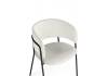 Стул на металлокаркасе Woodville Осло 674672 белый (milk) / черный фото 5