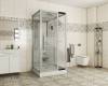 Душевая кабина Niagara Lux 7714W хром, металлик, с сиденьем фото 2