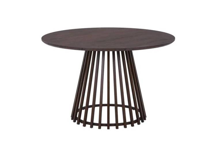 Стол обеденный Stool Group Daphne DT-2409001AP 73044 top DUAL орех 120x120x75