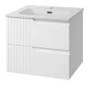 Тумба с раковиной Brevita Тиволи УТ000027205 белая, 60 см