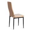 Стул Tetchair Easy (mod. JSC02-1) 21256 металл, флок, sandy (песочный) HLR6/черный фото 3