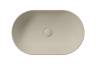 Раковина GSI Pura 883408 бежевый матовый, 60x37 фото 2