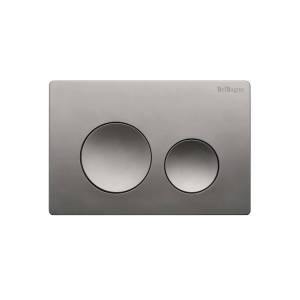 Кнопка смыва BelBagno BB-03C-GM оружейная сталь