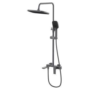Душевая стойка Azario Arida AZ-K2354GR серый графит