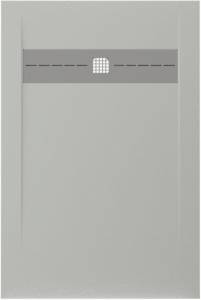 Поддон для душа Allen Brau Infinity с накладкой на сифон, папирус, 1200х800