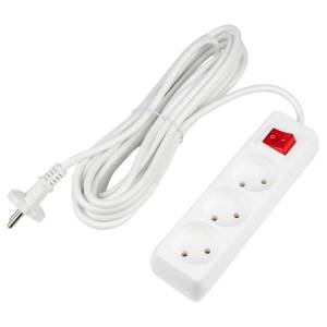 Удлинитель Uniel Ultra S-CU3-7B White