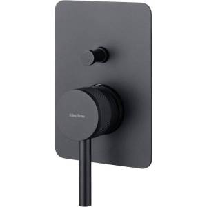 Смеситель для ванны Allen Brau Priority 5.31011-31 X2 с внутренней частью, черный матовый