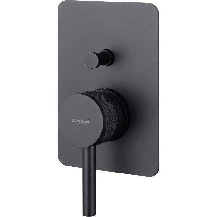 Смеситель для ванны Allen Brau Priority 5.31011-31 X2 с внутренней частью, черный матовый
