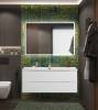 Тумба с раковиной BelBagno MARINO-CER-N-1200-2C-SO-BL-P подвесная, Bianco Lucido, 51.6x121x46 фото 4