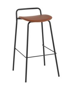 Стул барный Stool Group Mantis 9083T brown экокожа, коричневый