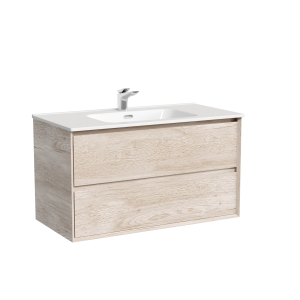 Тумба под раковину Sancos Marmi 2.0 MR2.090EG Дуб галифакс натуральный, 89x44.5x52