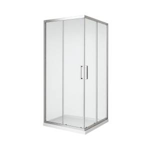 Душевой уголок Royal Bath HPD RB115HPD-T-ST профиль сатин, стекло прозрачное, 115x115x200