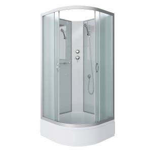 Душевая кабина Niagara Classic NG-3301-14BK (900x900x2000) со средним поддоном (26см)