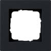 Рамка 1-постовая Gira E2 черный матовый 0211095