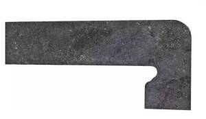 Плинтус Exagres Metalica Zanq. Basalt Derecha правый 39.5x17.5