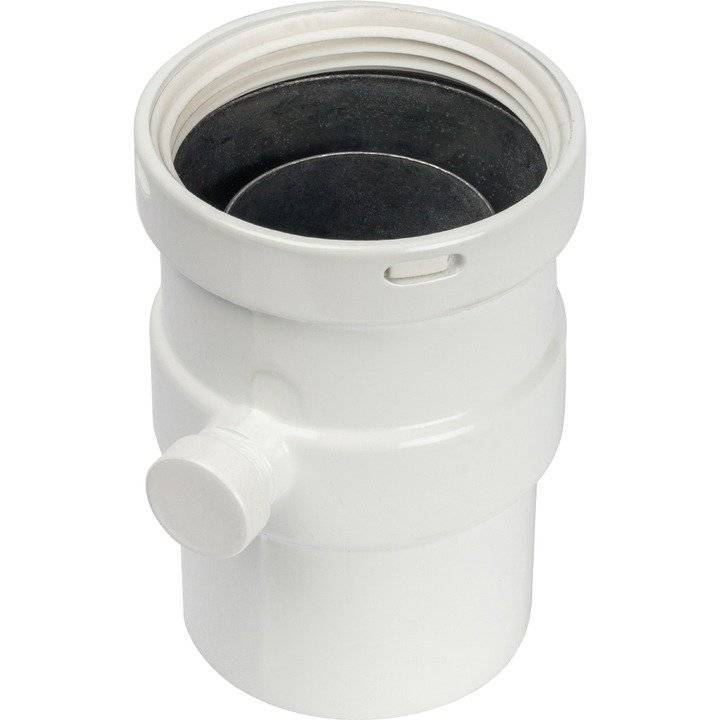 Конденсатоотвод Stout вертикальный D80 п/м с патрубком
