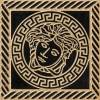 Вставка Versace Marble G0240303 Tozzetto Medusa Nero Sab 11.5x11.5