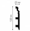 Плинтус Mallers MS155 200x2.3x12 фото 2