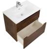 Тумба с раковиной Belbagno Etna H-60 ETNA-H60-700-2C-SO-RW-P 70x45x60 Rovere Moro подвесная с двумя выкатными ящиками, с доводчиками фото 5