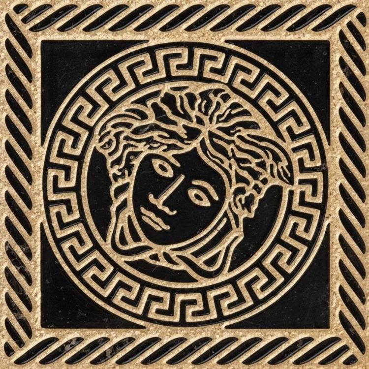 Вставка Versace Marble G0240303 Tozzetto Medusa Nero Sab 11.5x11.5