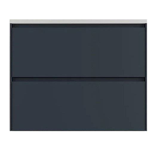 Тумба с раковиной Style Line Лима 70 подвесная, графит