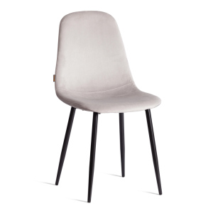 Стул Tetchair Breeze (mod. JSC-58) 21203 Light grey (светло-серый) HLR14/черный 44x53x86