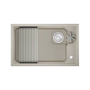 Кухонная мойка Granula Kitchen Space Rinzer 7309RU креман, 73x45