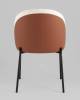 Стул Stool Group Adelinde DC1153-2 AT3228-22 + brown PU бежевый с коричневой экокожей фото 6