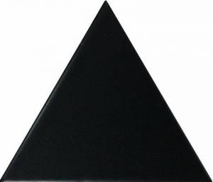 Керамическая плитка EQUIPE Scale 23820 Triangolo BLACK MATT 10.8x12.4