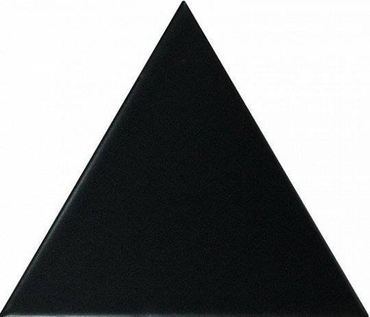 Керамическая плитка EQUIPE Scale 23820 Triangolo BLACK MATT 10.8x12.4