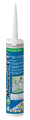 Герметик силиконовый Mapei Mapesil XS1 114 антрацит 300 мл