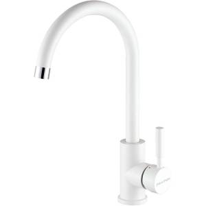 Смеситель для кухни Paulmark Holstein Ho212063-WH белый матовый