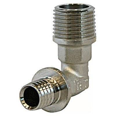 Уголок Royal Thermo соединительный с наружной резьбой 32x1