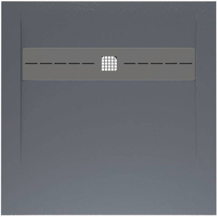 Поддон для душа Allen Brau Infinity 8.21001-BGM без накладки, синий матовый, 900х900