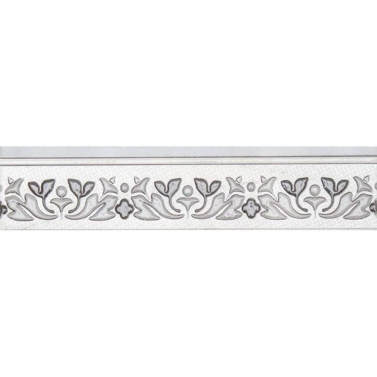 Бордюр Lasselsberger Ceramics Бьянка Каррара 3604-0112 Каррара белый 10x45