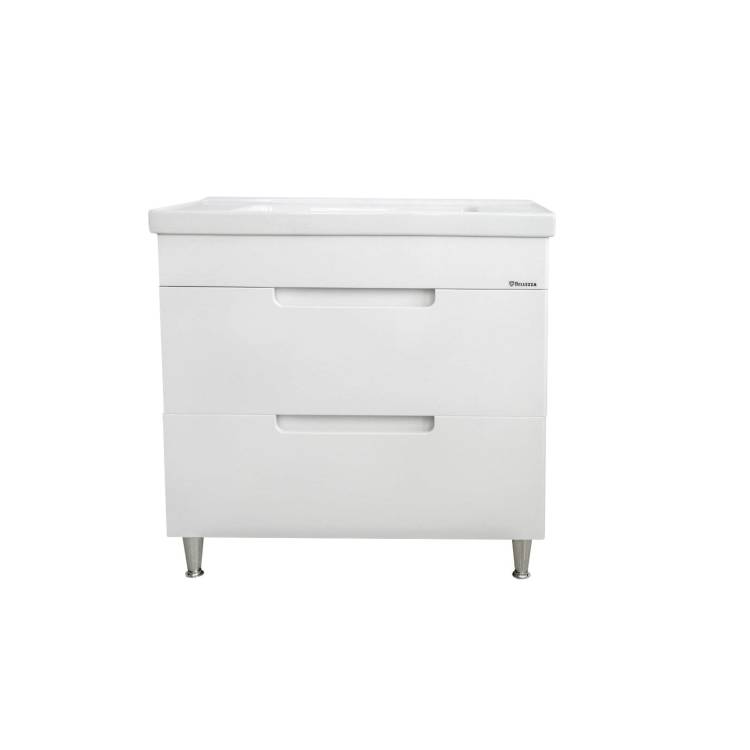 Тумба с раковиной Bellezza Грейс 90 2 ящ. Белый