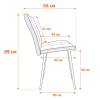 Стул Tetchair Medeo 24301 синий фото 12