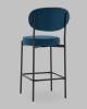 Стул полубарный Stool Group Бриф DD AV 477-C78-9005 (PP) синий, велюр фото 6