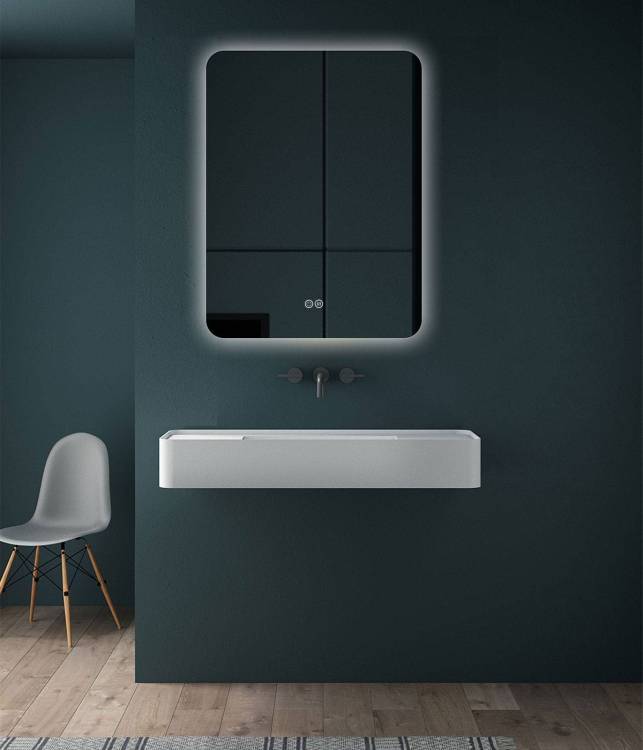 Зеркало Vincea VLM-3BE700-2 с подсветкой, диммером и антизапотеванием, 80x70