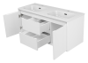 Тумба с раковиной Brevita Вайн УТ000026925 белая, 120 см фото 4
