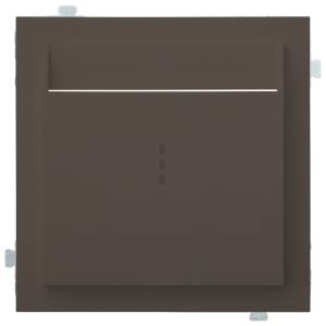 Лицевая панель для карточного выключателя Rikett 35731 CP капучино