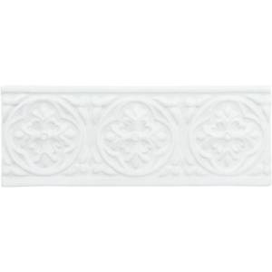 Бордюр Adex Studio ADST4001 Relieve Palm Beach Snow Cap 7.5x19.8