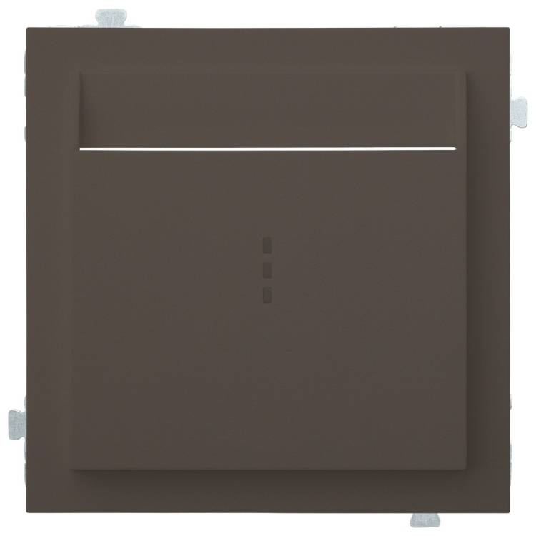 Лицевая панель для карточного выключателя Rikett 35731 CP капучино